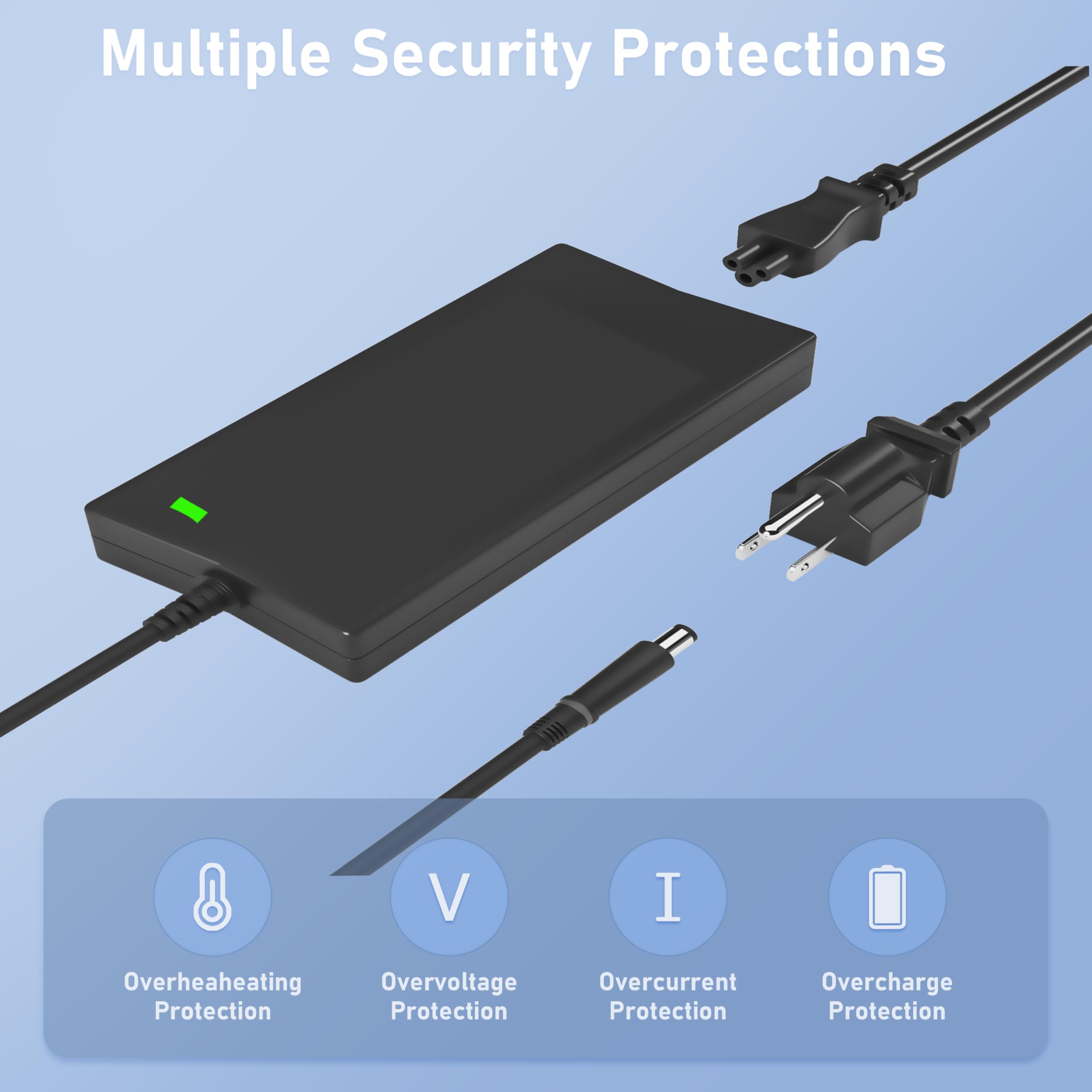Amazon.com: 180W Power Adapter Cord for Dell Dock WD19 WD19S